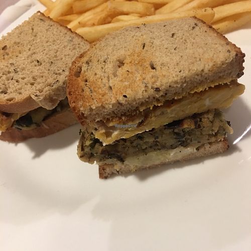 tempeh Rueben  at Shoreline Diner and Vegetarian Enclave in Guilford