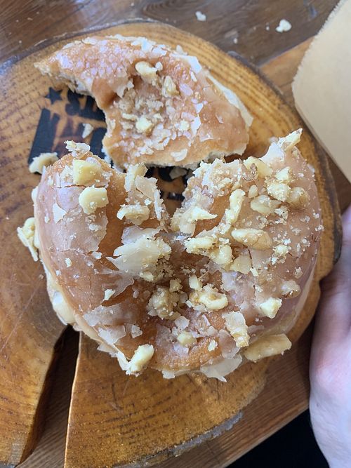 Maple walnut  at Good Town Doughnuts in Tokyo