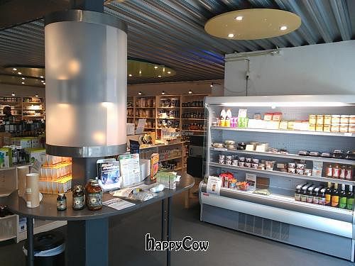 Inside the shop at Unlimited Health in Amsterdam