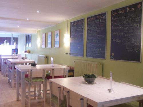 Cafe interior at Unlimited Health in Amsterdam