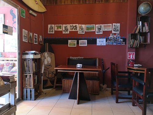 Dining room at Surf Caf in Cancun