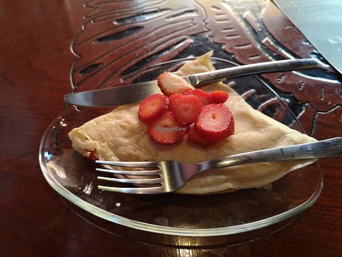 Crêpes at Surf Caf in Cancun