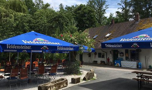 Biergarten  at Forsthaus Kamerun in Bayreuth