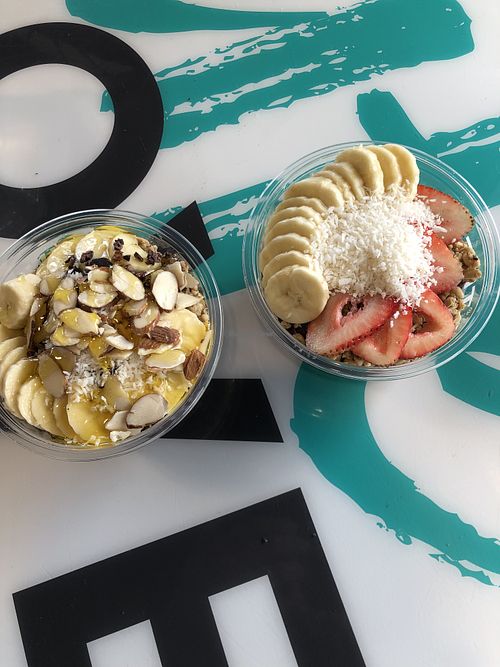 Açaí bowls  at The Bowl - Central in Naples