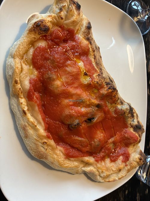 Vegan calzone   at EATin'IT in Blarney