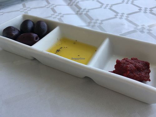 Appetiser  at Vassilikos in Santorini