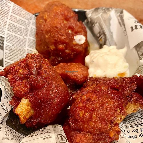 Cauliflower wings.  at Stone's in Helsinki