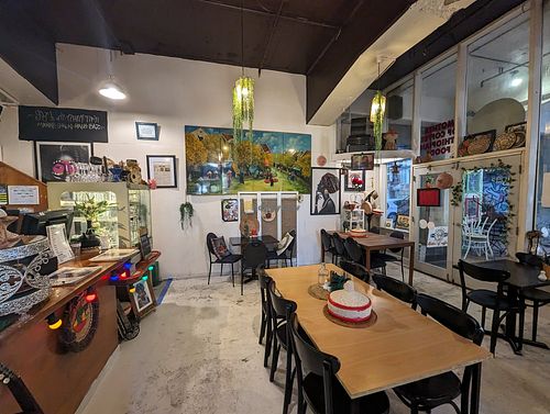 Inside at Mother of Coffee in Wellington