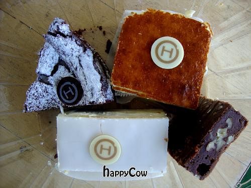 cakes from hiltl at HILTL - Sihlstrasse in Zurich