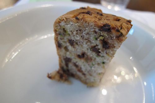 'Herbst Teller'
'zucchini cake' at HILTL - Sihlstrasse in Zurich