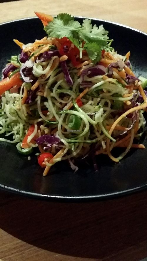 Raw Pad Thai at Health Freak Cafe in Scarborough