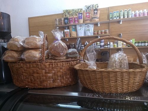 Artisan and organic breads, superfoods, spices, essential oils at Punto De Origen in Cuernavaca