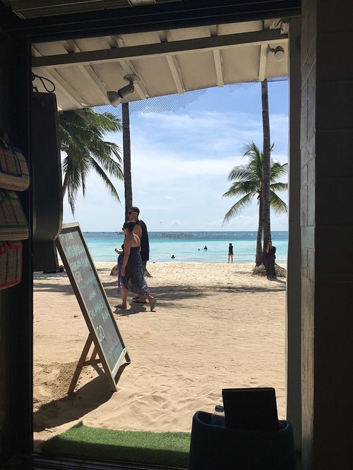 view at Hoy Panga in Boracay