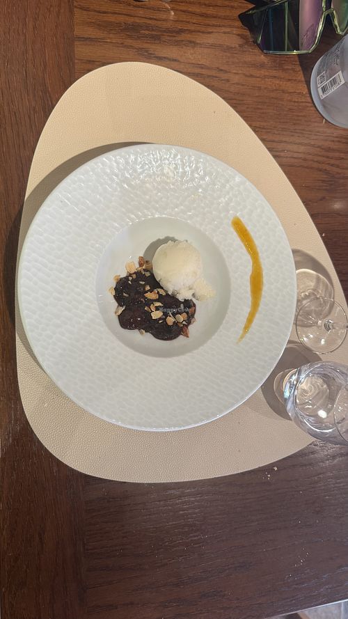 Dessert végane   at L'Oustou Camarguais in Aigues-mortes