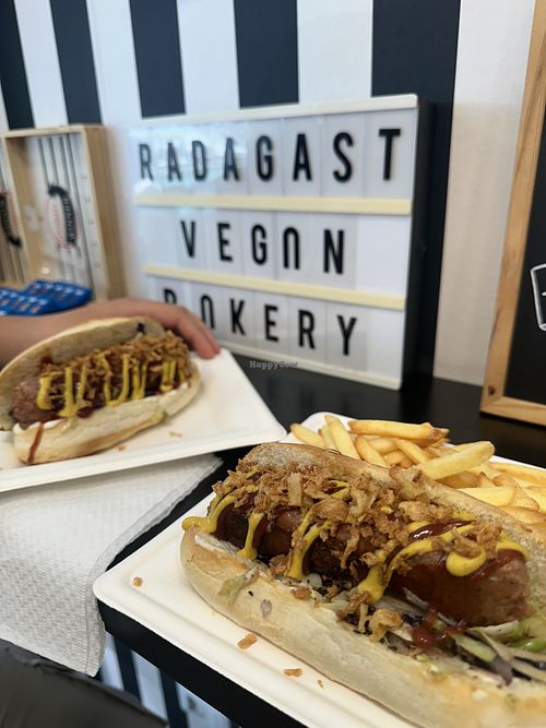   at Radagast Vegan Bakery in Rome