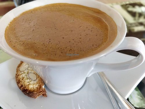 Mocca coffee at La Bussola in West Singapore