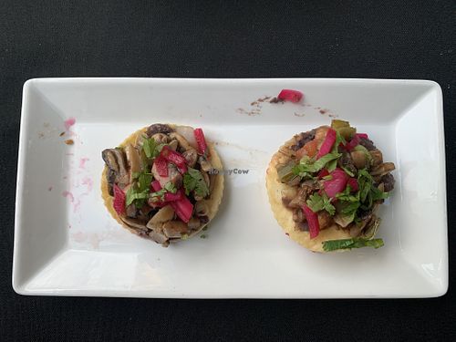 Appetizer from vegan chef challenge menu  at Mayahuel in Sacramento