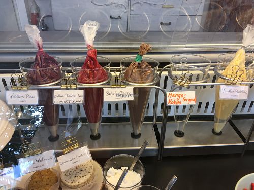 vegan fillings at Kastanientörtchen in Berlin