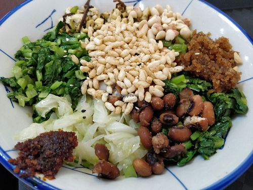 Thunder tea Kolo mee at Thunder Tree - Smith St in Central Singapore