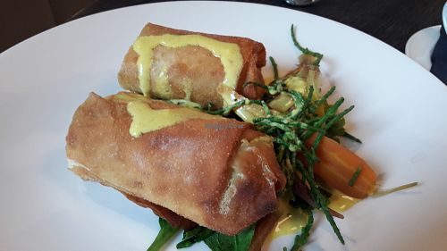 Cumin butternut squash & lentil Wellington at Artisan Ribble Valley in Whalley