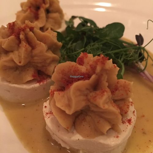 Deviled Tofu at Blossom Restaurant on Columbus in New York City