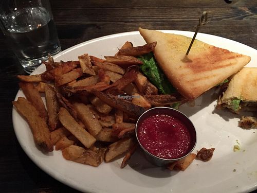 Yummy! Sit back, relax and enjoy! at Blossom Restaurant on Columbus in New York City