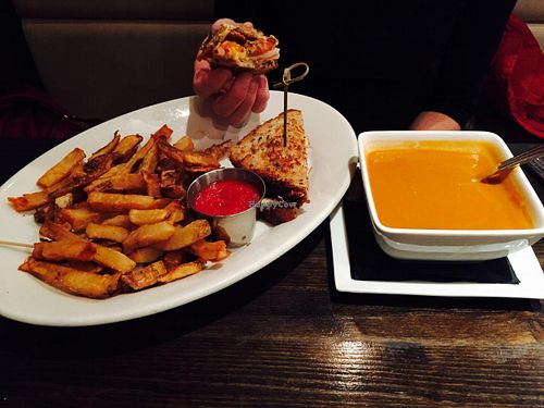 Yummy! Sit back, relax and enjoy! at Blossom Restaurant on Columbus in New York City