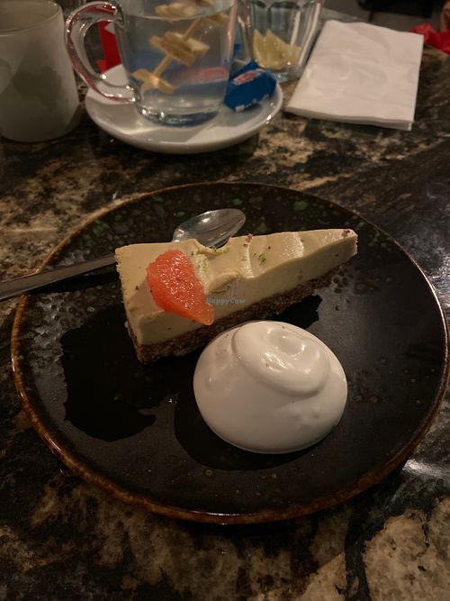 Lime cake at Waku Waku in Utrecht