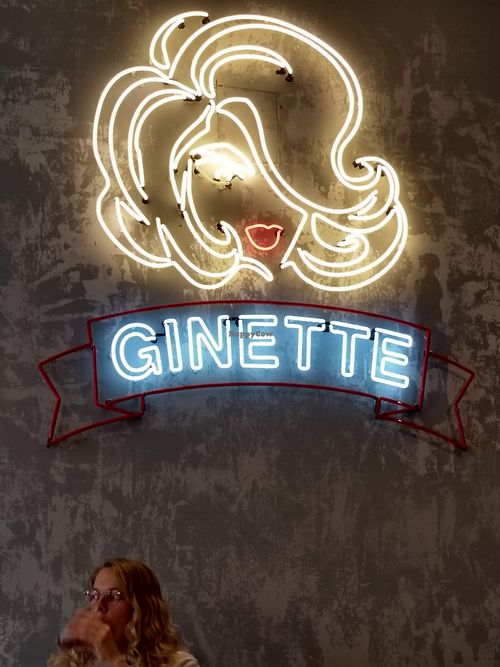 Part of the interior of SNCKBR at Waku Waku in Utrecht