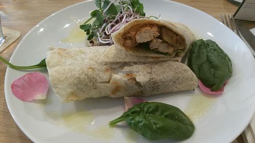 Teriyaki wraps at Waku Waku in Utrecht