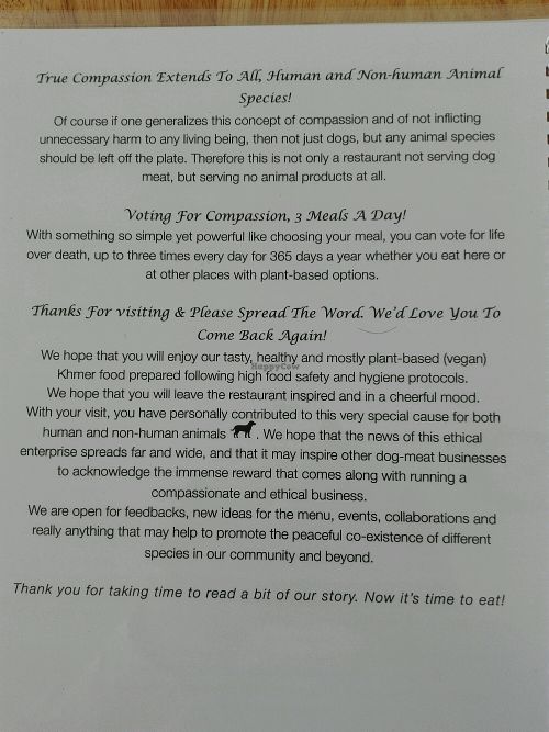 Story cont. at Sabay Vegilicious in Phnom Penh