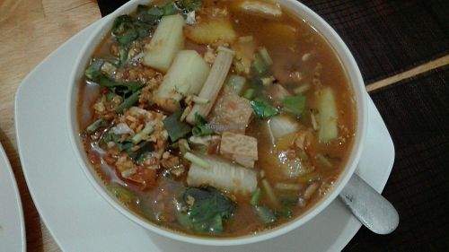 Sour Soup at Sabay Vegilicious in Phnom Penh