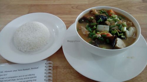 Soup Special at Sabay Vegilicious in Phnom Penh