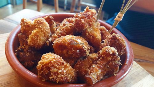 Cauliflower popcorn at Folk & Soul in Manchester