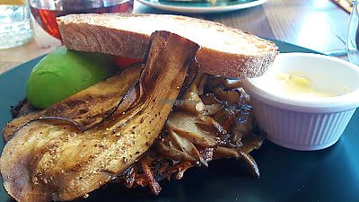 Full vegan breakfast at Folk & Soul in Manchester