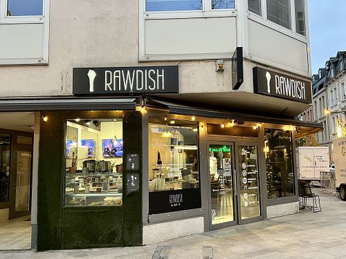store front at Rawdish in Luxembourg City