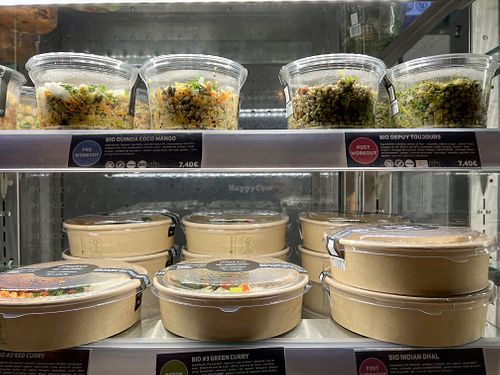 bowls & salads at Rawdish in Luxembourg City