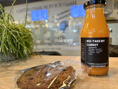 cookie & carrot at Rawdish in Luxembourg City