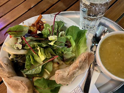 dinner at Tibits - Seefeldstrasse in Zurich