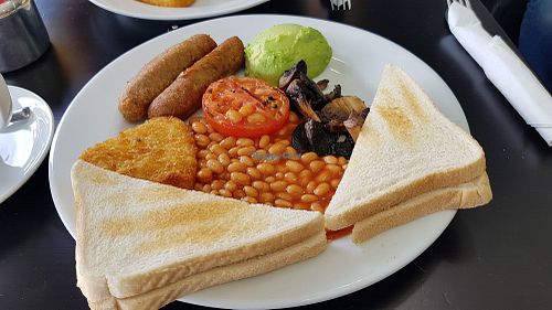 Vegan breakfast at Fantasia in South West London