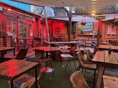   at Love Shack in East London