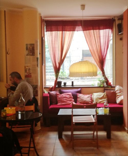 interior at Ananda Bakery in Sofia
