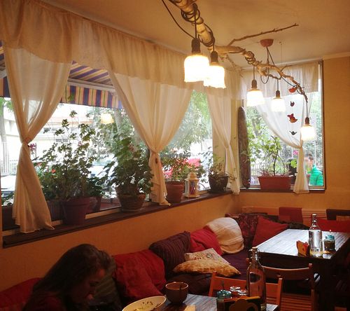 interior at Ananda Bakery in Sofia
