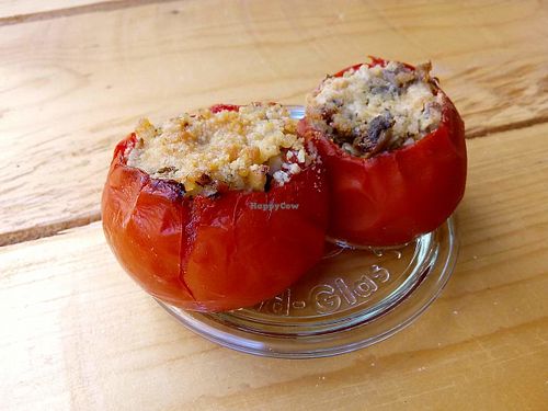 Filled Tomatoes at Delikaktus in Loerrach