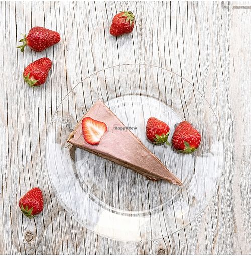 Strawberry cake at Delikaktus in Loerrach