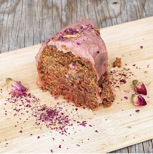 Beetroot cake at Delikaktus in Loerrach