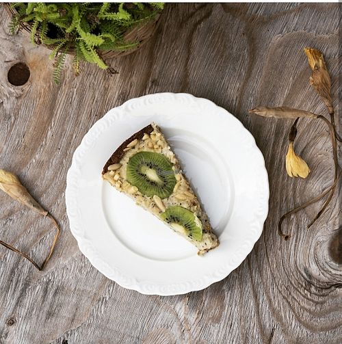 Kiwi mint pie at Delikaktus in Loerrach