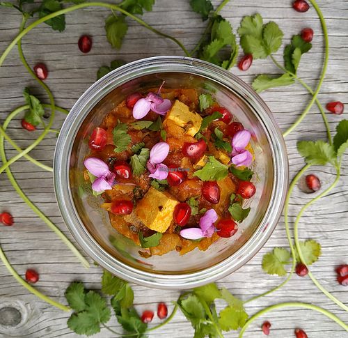 Georgian style curry at Delikaktus in Loerrach