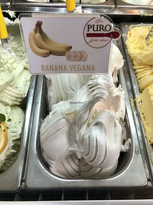 vegan banana at Eiscafe Puro in Heidelberg