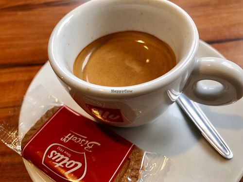 espresso at Eiscafe Puro in Heidelberg